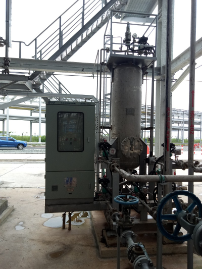 Guangdong a plant Klaus tail gas ionic liquid desulphurisation subsidiary desodium skid-mounted unit