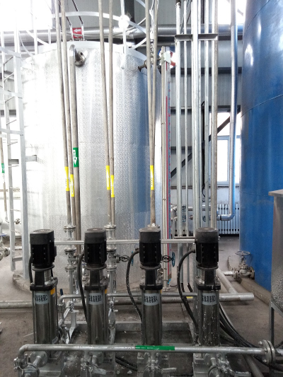 A plant in Xinjiang boiler flue gas SNCR + SCR denitrification device