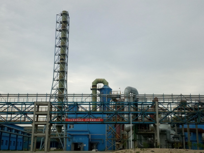 Inner Mongolia a plant smelting flue gas + sulfuric acid tail gas flue gas desulphurisation